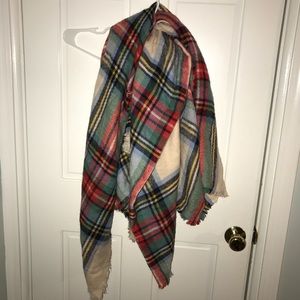 Flannel Blanket scarf
